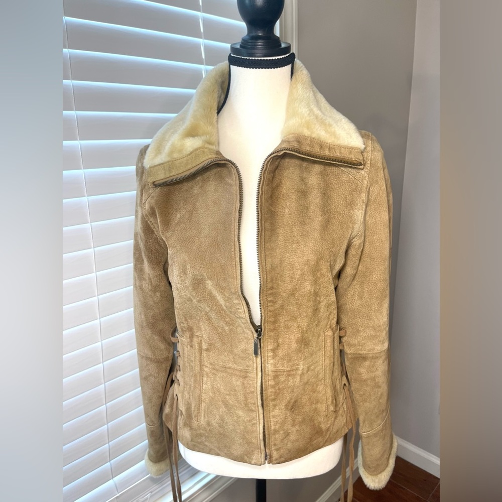 Suede fur jacket 🔥 2 for 35